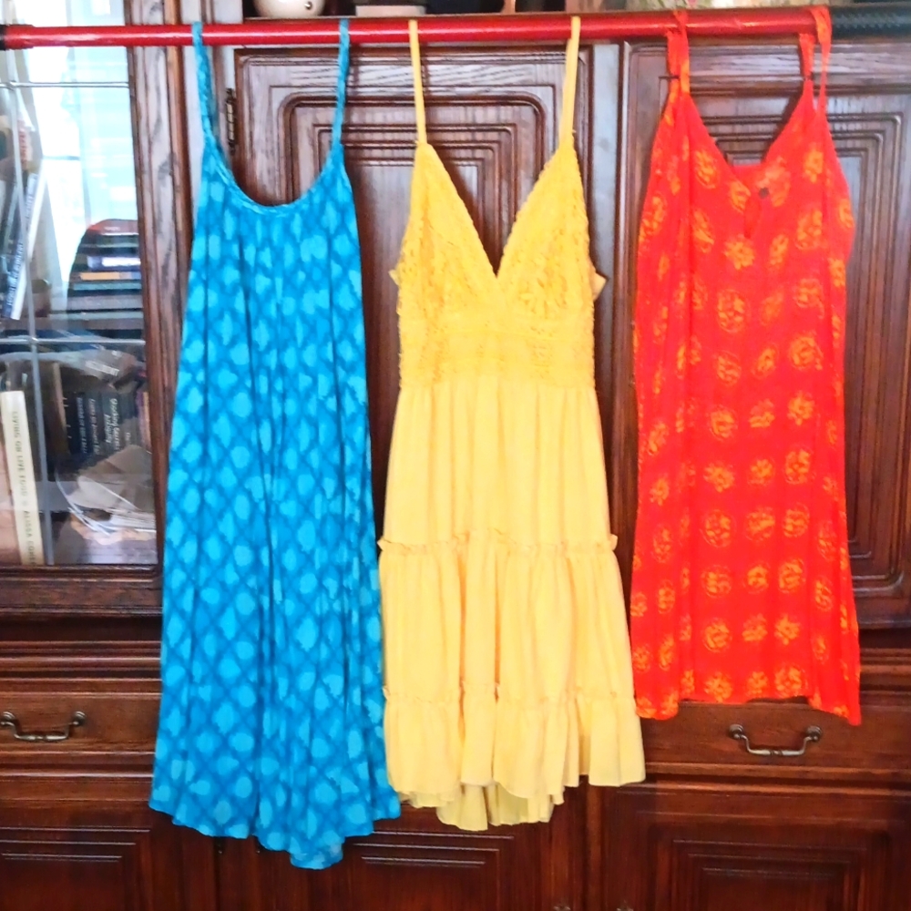 Sun dresses, set of 3, size M